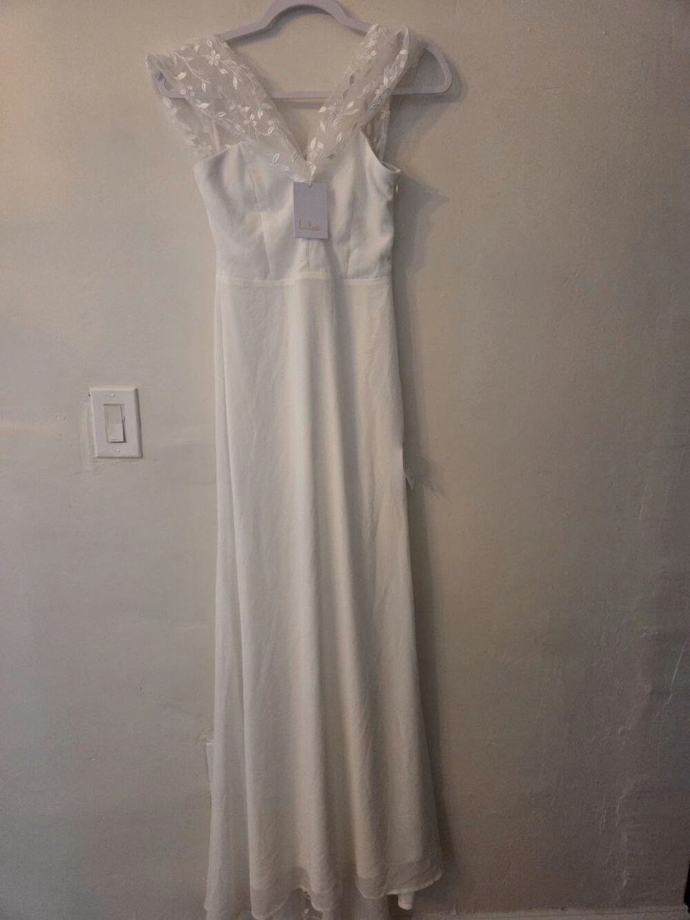 Lulu's Dress Size S | White Pre-owned Excellent Condition